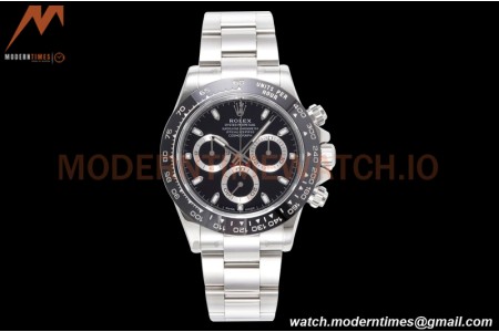 Rolex - Daytona 116500LN 40mm 904L Ceramic SS/SS Blk/Blk King SH4130