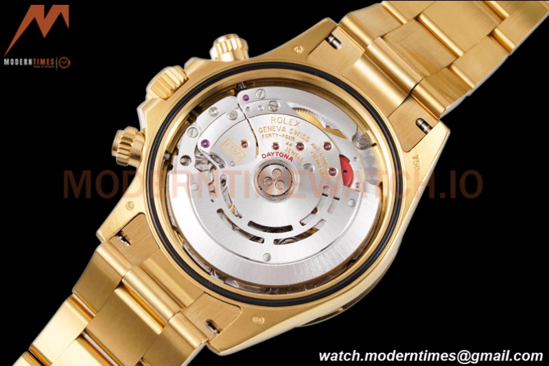 Rolex - Daytona 116508 40mm 904L YG/YG Blk/Diam King SH4130