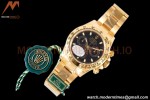 Rolex - Daytona 116508 40mm 904L YG/YG Blk/Stk King SH4130