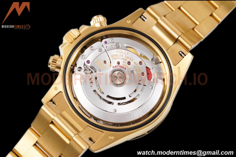 Rolex - Daytona 116508 40mm 904L YG/YG Blk/Stk King SH4130