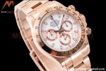 Rolex - Daytona 116505 40mm 904L RG/RG Wht/Stk King SH4130