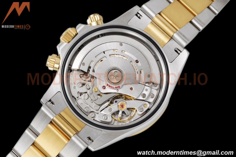 Rolex - Daytona 116503 40mm 904L YG/SS Blk/Diam King SH4130