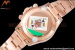 Rolex - Daytona 116505 40mm 904L RG/RG Brn/Blk/Stk King SH4130