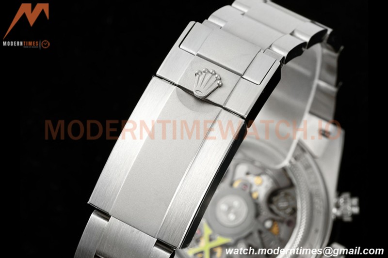 Rolex - Neon Daytona 116508 Artisans De Genève SS/SS White ADGF A4130