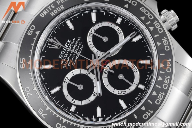 Rolex - Daytona 126500LN 40mm CER SS/SS 904L Black BTF DD4131