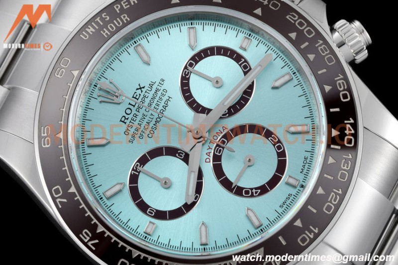 Rolex - Daytona 126506 40mm 904L Brn CER/SS I-Blu/Stk QF V5 SH4131