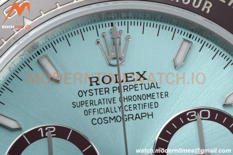 Rolex - Daytona 126506 40mm 904L Brn CER/SS I-Blu/Stk QF V5 SH4131