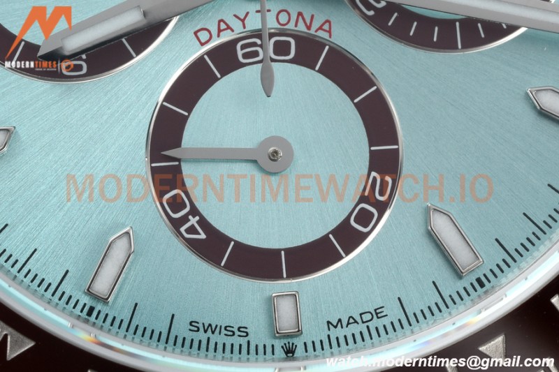 Rolex - Daytona 126506 40mm 904L Brn CER/SS I-Blu/Stk QF V5 SH4131