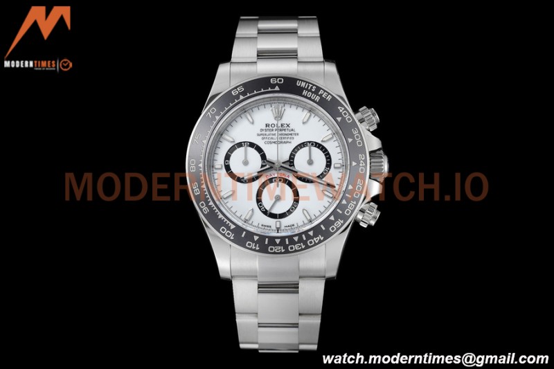Rolex - Daytona 126500LN 40mm CER SS/SS 904L White VSF DD4131