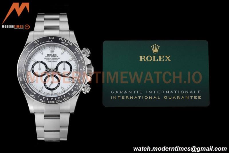 Rolex - Daytona 126500LN 40mm CER SS/SS 904L White VSF DD4131