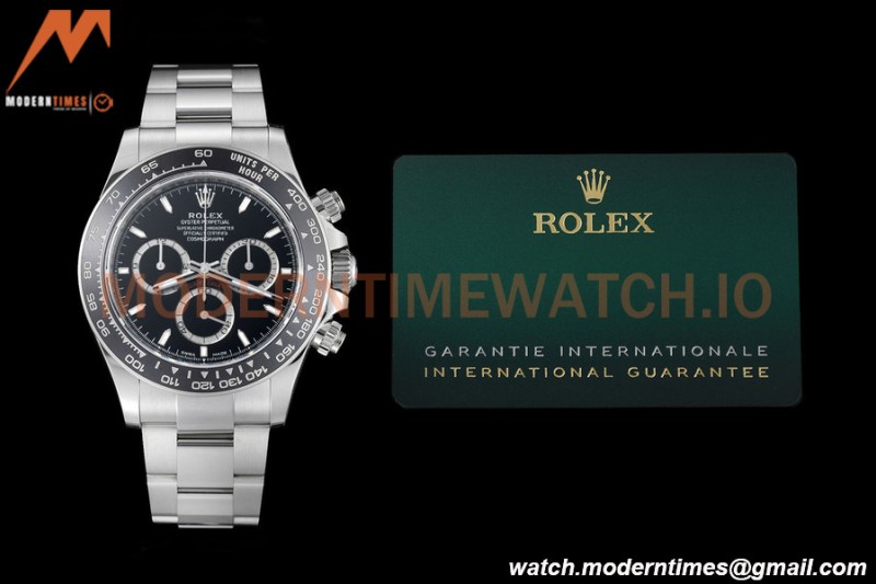 Rolex - Daytona 126500LN 40mm CER SS/SS 904L Black SBF DD4130