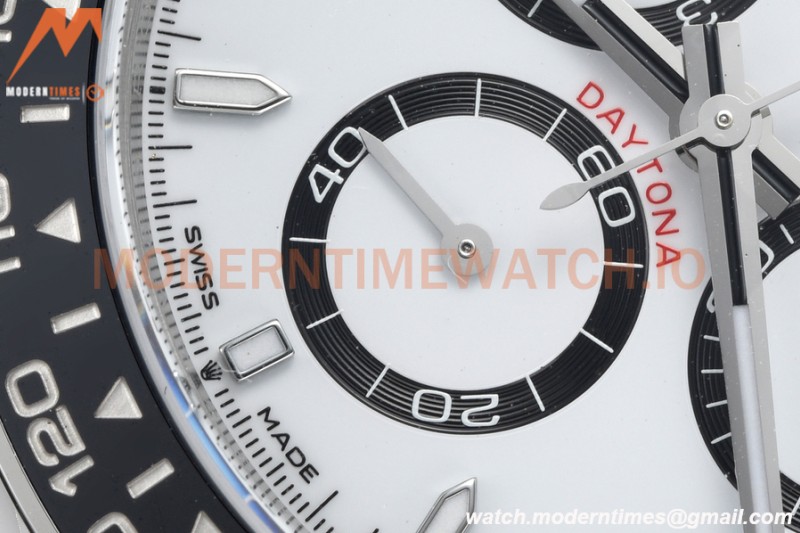 Rolex - Daytona 126500LN 40mm CER SS/SS 904L White SBF DD4130