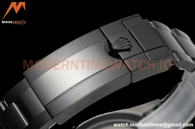 Rolex - Blaken Daytona Purple Rainbow 40mm Diamond DLC/DLC Black/Stk TWF A4130