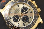 Rolex - Daytona 116518LN 40mm CER 904L YG/RU Gold/Black VSF DD4130