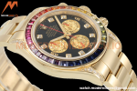 Rolex - Daytona Rainbow 116598 RBOW 40mm YG/YG Black/Dia ZF SH4130