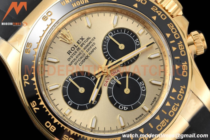 Rolex - Daytona 126518LN 40mm CER 904L YG/RU Gold/Black VSF DD4131