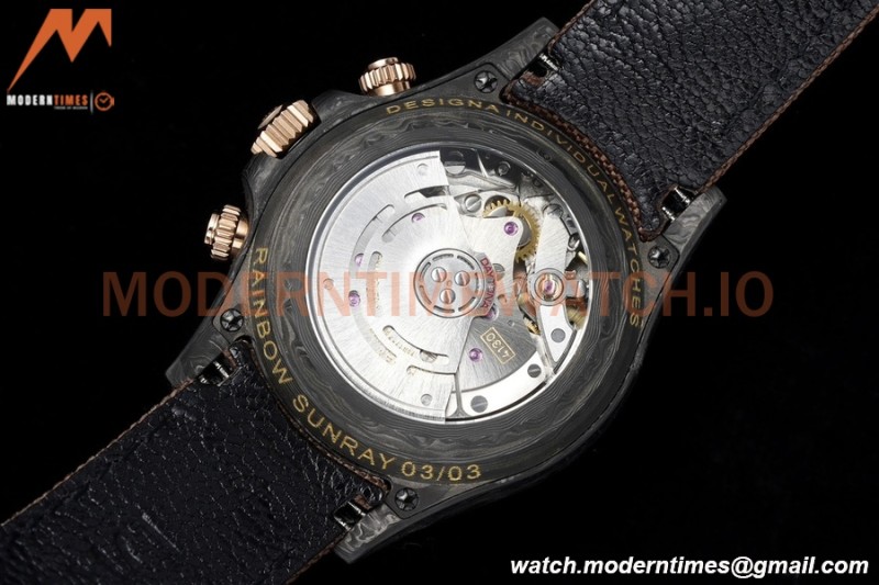 Rolex - Daytona 40mm Rainbow Sunray FC/NY Dia/Blk DIWF SA4130