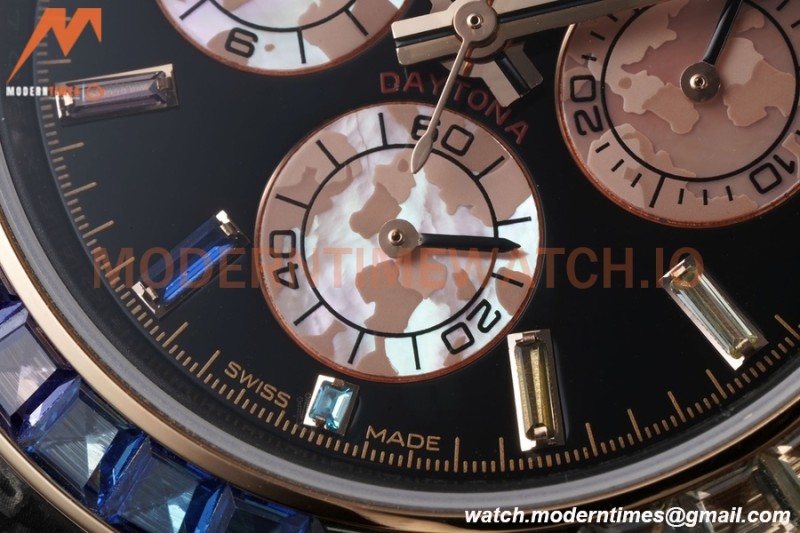 Rolex - Daytona 40mm Rainbow Sunray FC/NY Dia/Blk DIWF SA4130