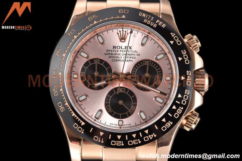 Rolex - Daytona 116515LN 40mm Tungsten Gain Weight Cer RG/RU Champ/Blk CTF DD4130