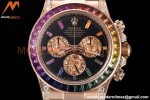 Rolex - Daytona 116595 RBOW 40mm Tungsten Gain Weight RG/RU Blk/Dia CTF DD4130