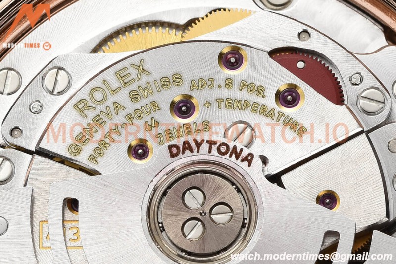Rolex - Daytona 116595 RBOW 40mm Tungsten Gain Weight RG/RU Blk/Dia CTF DD4130