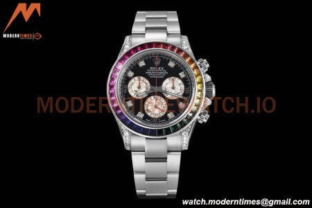 Rolex - Daytona 116599 RBOW 40mm Tungsten Gain Weight TU/TU Blk/Dia CTF DD4130