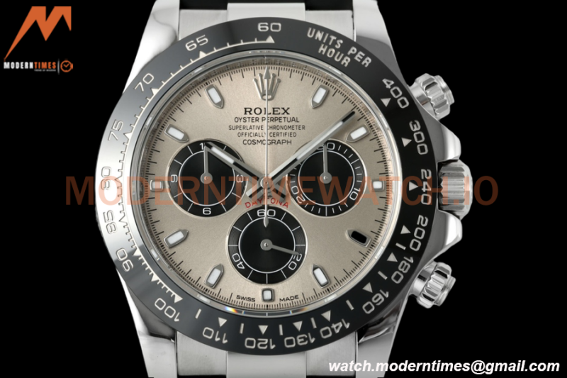 Rolex - Daytona 116519LN 40mm Tungsten Gain Weight Cer SS/RU Grey/Blk ZF SH4130