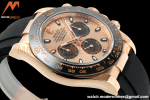 Rolex - Daytona 116515LN 40mm Tungsten Gain Weight Cer RG/RU Champ/Blk ZF SH4130