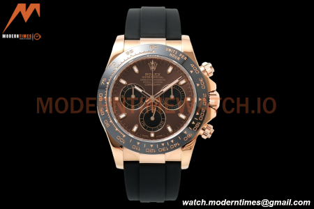 Rolex - Daytona 116515LN 40mm Tungsten Gain Weight Cer RG/RU Brn/Blk ZF SH4130