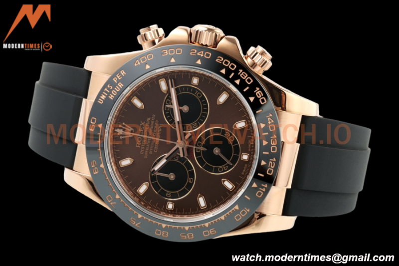 Rolex - Daytona 116515LN 40mm Tungsten Gain Weight Cer RG/RU Brn/Blk ZF SH4130