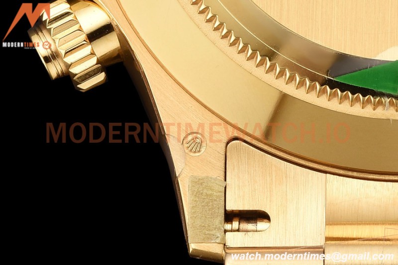 Rolex - Daytona 116508 40mm 904L YG/YG Grn/Stk VSF DD4130