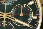 Rolex - Daytona 116508 40mm 904L YG/YG Grn/Stk VSF DD4130