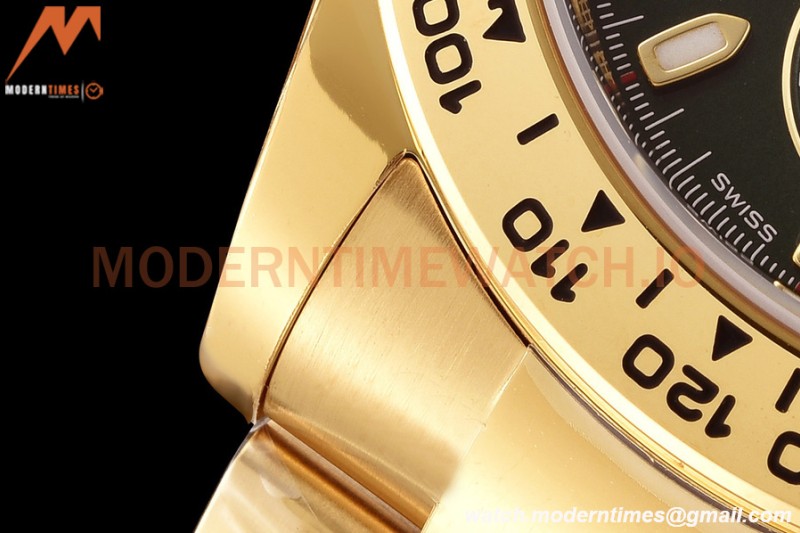 Rolex - Daytona 116508 40mm 904L YG/YG Grn/Stk VSF DD4130