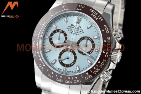 Rolex - Daytona 116506 40mm 904L Brn CER/SS I-Blu/Stk VSF DD4130