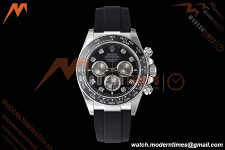 Rolex - Daytona 126519 40mm V2 Gain Weight CER/WG/RU Blk/Silv/Dia VSF DD4131