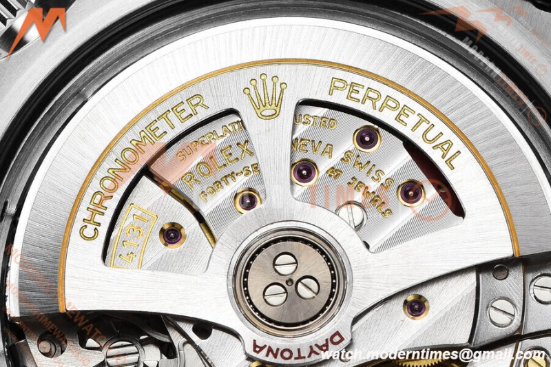 Rolex - Daytona 126519 40mm V2 Gain Weight CER/WG/RU Blk/Silv/Dia VSF DD4131