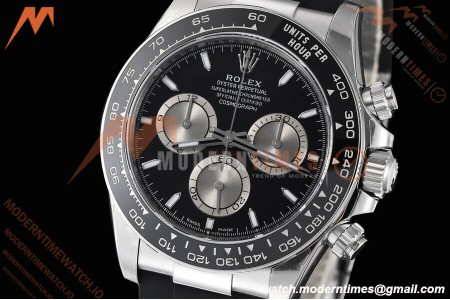 Rolex - Daytona 126519 40mm V2 Gain Weight CER/WG/RU Blk/Silv/Stk VSF DD4131