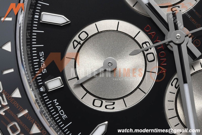 Rolex - Daytona 126519 40mm V2 Gain Weight CER/WG/RU Blk/Silv/Stk VSF DD4131