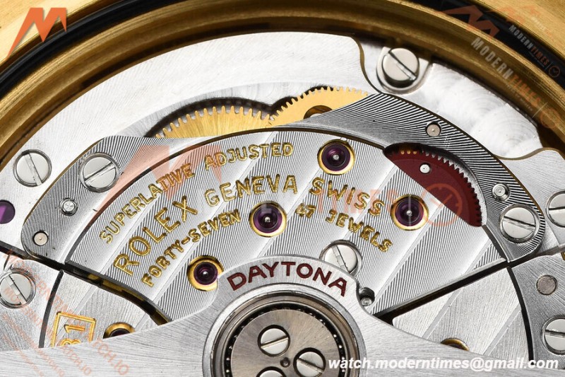 Rolex - Daytona 126518 40mm V2 Gain Weight CER/YG/RU Gold/Blk/Stk VSF DD4131