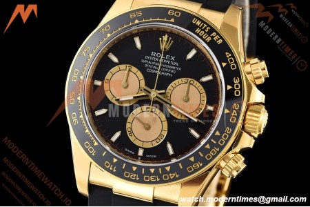 Rolex - Daytona 126518 40mm V2 Gain Weight CER/YG/RU Blk/Gold/Stk VSF DD4131