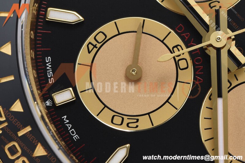 Rolex - Daytona 126518 40mm V2 Gain Weight CER/YG/RU Blk/Gold/Stk VSF DD4131