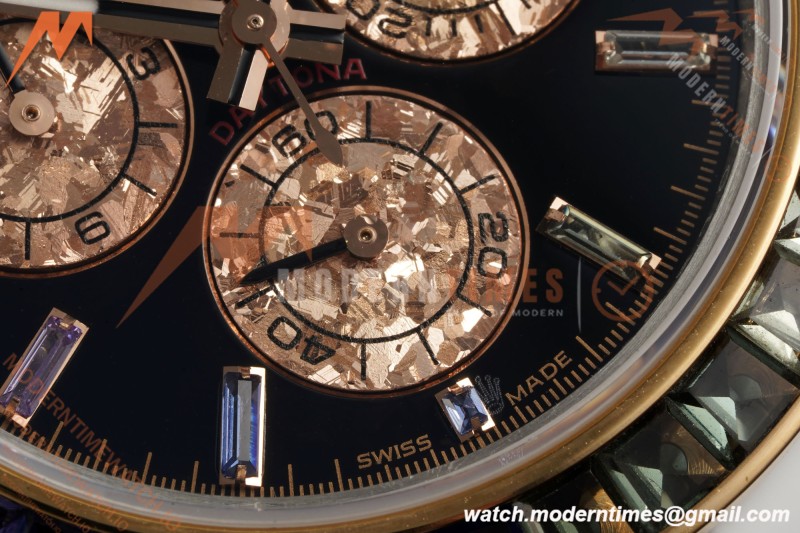 Rolex - Daytona Rainbow 40mm CER/CER Blk/Rbw Black Sonic DD4130 | 롤렉스 - 데이토나 레인보우 40mm CER/CER 블랙/레드/블루 소닉 DD4130