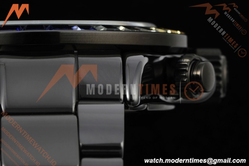 Rolex - Blaken Daytona Rainbow 40mm Diamond DLC/DLC Black/Stk Sonic DD4130 | 롤렉스 - 블레이큰 데이토나 레인보우 40mm 다이아몬드 DLC/DLC 블랙/Stk 소닉 DD4130