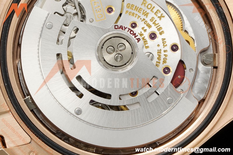 Rolex - Daytona Rainbow 116595 RBOW 40mm RG/RG Black/Dia Sonic DD4130
