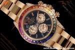 Rolex - Daytona Rainbow 116595 RBOW 40mm RG/RG Black/Dia Sonic DD4130