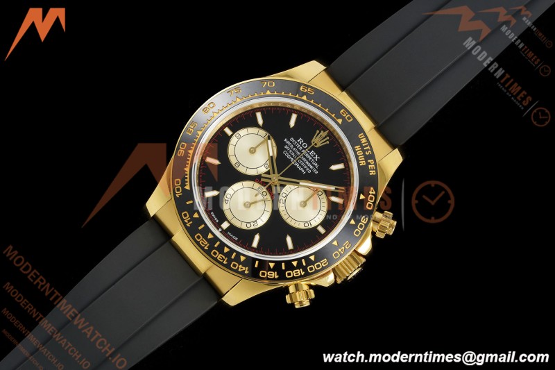 Rolex - Daytona 126518LN 40mm V10 Gain Weight CER/YG/RU Blk/Gold/Stk QF SH4131