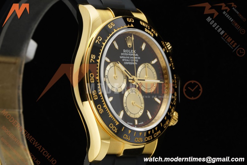 Rolex - Daytona 126518LN 40mm V10 Gain Weight CER/YG/RU Blk/Gold/Stk QF SH4131