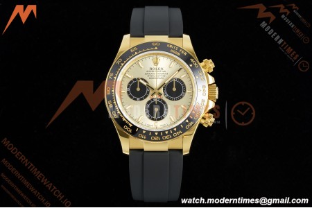 Rolex - Daytona 126518LN 40mm V10 Gain Weight CER/YG/RU Gold/Blk/Stk QF SH4131