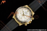 Rolex - Daytona 126518LN 40mm V10 Gain Weight CER/YG/RU Wht/Stk QF SH4131