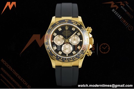 Rolex - Daytona 126518LN 40mm V10 Gain Weight CER/YG/RU Blk/Gold/Dia QF SH4131